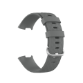 Miniatyrbild 4 av 5: Silikonarmband Till Fitbit Charge 3/4 Grå