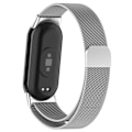 Pikkukuva 2 / 6: Milanese Loop -ranneke Xiaomi Smart Band 8 -hopea