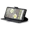 Miniatyrbillede 4 af 10: CaseMe Slim Pungetui RFID-beskyttelse Google Pixel 7a Sort