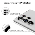 Miniatyrbillede 2 af 7: Hat Prince Linsebeskyttelse Hærdet Glas Samsung Galaxy S25 Ultra Grøn
