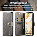Miniatyrbild 8 av 10: DG.MING 2-in-1 Magnet Wallet Google Pixel 9 Brown