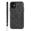 Miniatyrbillede 9 af 9: Etui med skjult pung til iPhone 11 Sort