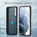 Pikkukuva 5 / 7: Hiilikuituinen iskunkestävä TPU-kuori Samsung Galaxy S23 Plus - Musta
