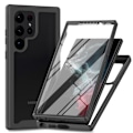 Miniatyrbillede 1 af 4: 360 Full Cover Edge Case Samsung Galaxy S24 Ultra Sort