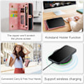 Miniatyrbillede 7 af 10: CaseMe Multi-Slot 2 i 1 Pungetui iPhone 15 Pro Max Rosa