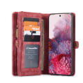 Miniatyrbild 3 av 8: CaseMe Plånboksfodral Multi-Slot Samsung Galaxy S20 Röd