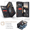 Pikkukuva 4 / 9: CaseMe Multi-Slot 2-in-1 Lompakko Kotelo Google Pixel 9 Pro XL Musta
