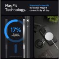 Miniatyrbillede 9 af 10: Spigen iPhone 15 Pro Max Cover MagSafe Armor Sort