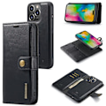 Pikkukuva 1 / 8: DG.MING 2-in-1 Magnet Wallet iPhone 16 Pro Musta