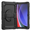 Miniatyrbillede 1 af 7: Samsung Galaxy Tab A9 Plus Stødsikkert Hybridcover Sort