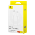 Pikkukuva 7 / 7: Baseus Superior 30W USB-kaapeli USB-C - USB-C 1m Valkoinen