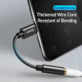 Pikkukuva 4 / 5: Baseus L54 -sovitin USB-C - AUX 3,5 mm Musta
