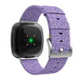 Miniatyrbild 2 av 4: Canvasarmband Fitbit Versa 3/Sense Lila