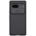 Miniatyrbillede 1 af 6: Nillkin CamShield Skal Google Pixel 7 Sort