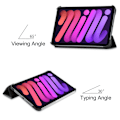 Miniatyrbild 2 av 9: iPad Mini 7th Gen (2024) Fodral Tri-fold Svart