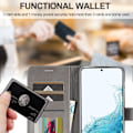 Miniatyrbillede 6 af 7: LC.IMEEKE Pungetui Samsung Galaxy S24 FE Grå