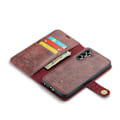 Pikkukuva 5 / 10: DG.MING 2-in-1 Magneettilompakko Samsung Galaxy S25 Plus Punainen