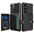 Miniatyrbillede 1 af 7: Multi-Slot Etui Samsung Galaxy S25 Sort