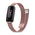 Miniatyrbillede 1 af 4: Milanese Loop Armbånd Fitbit Luxe Rosa