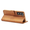 Miniatyrbillede 5 af 7: LC.IMEEKE Pungetui Samsung Galaxy S22 Cognac