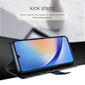 Miniatyrbillede 6 af 8: Ægte læderetui Samsung Galaxy A35 Sort