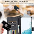 Miniatyrbillede 6 af 7: LC.IMEEKE Pungetui Samsung Galaxy S24 FE Sort