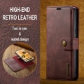 Miniatyrbild 5 av 8: DG.MING 2-in-1 Magnet Wallet Google Pixel 7 Pro Red