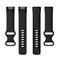 Miniatyrbillede 5 af 8: Fitbit Charge 5 silikonearmbånd sort (L)