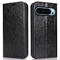 Miniatyrbillede 1 af 7: Mobilcover Google Pixel 9 Pro XL Ægte Læder Sort
