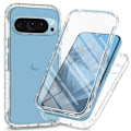 Miniatyrbillede 1 af 5: 360 Full Cover Edge Case Google Pixel 9 Pro XL Transparent