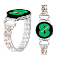 Pikkukuva 4 / 4: Kaksoistimanttiranneke Samsung Galaxy Watch FE Hopea/Ruusukulta