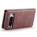 Miniatyrbild 3 av 9: DG.MING 2-in-1 Magnet Wallet Google Pixel 8 Pro Red