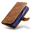 Miniatyrbillede 4 af 9: DG.MING 2-i-1 Magnet Pung Samsung Galaxy A54 Cognac