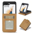 Pikkukuva 1 / 7: LC.IMEEKE Lompakkokotelo Samsung Galaxy Z Flip 5 Cognac