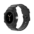 Miniatyrbillede 1 af 5: Google Pixel Watch Stødsikkert Cover + Rem Sort