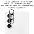 Miniatyrbild 3 av 6: Imak Härdat Glas Linsskydd Samsung Galaxy S23 FE Svart