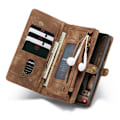 Miniatyrbillede 3 af 7: CaseMe Pungetui Galaxy S21 FE Multi-Slot Brun