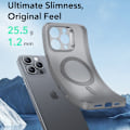Miniatyrbild 3 av 7: ESR Project Zero MagSafe Case iPhone 16 Pro Max Frosted Grey