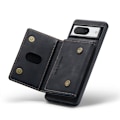 Miniatyrbillede 4 af 10: DG.MING Magnetisk kortholder etui Google Pixel 8 Sort