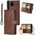 Miniatyrbillede 1 af 4: Pungetui Multi-Slot iPhone 14 Brun
