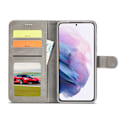 Miniatyrbillede 2 af 7: LC.IMEEKE Pungetui Samsung Galaxy S22 Grå