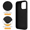 Pikkukuva 4 / 6: Silikoni Kickstand MagSafe iPhone 16 Pro Musta
