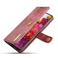 Miniatyrbild 4 av 7: DG.MING 2-in-1 Magnet Wallet Samsung Galaxy S20 FE Red
