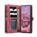 Miniatyrbillede 5 af 6: CaseMe Multi-Slot 2 i 1 Pungetui Galaxy S22 Plus Rød