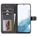 Miniatyrbillede 2 af 7: LC.IMEEKE Pungetui Samsung Galaxy S24 FE Sort