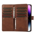 Pikkukuva 3 / 7: Lompakkokotelo Multi-Slot iPhone 15 Ruskea