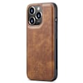 Miniatyrbild 4 av 10: DG.MING 2-in-1 Magnet Wallet iPhone 14 Pro Cognac