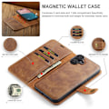 Pikkukuva 5 / 8: DG.MING 2-in-1 Magnet Wallet iPhone 16 Cognac