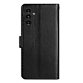 Pikkukuva 7 / 7: Perhoskuvioitu nahkakotelo Samsung Galaxy A54:lle, musta