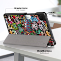 Pikkukuva 5 / 9: Samsung Galaxy Tab A9 -kotelo Tri-fold Graffiti